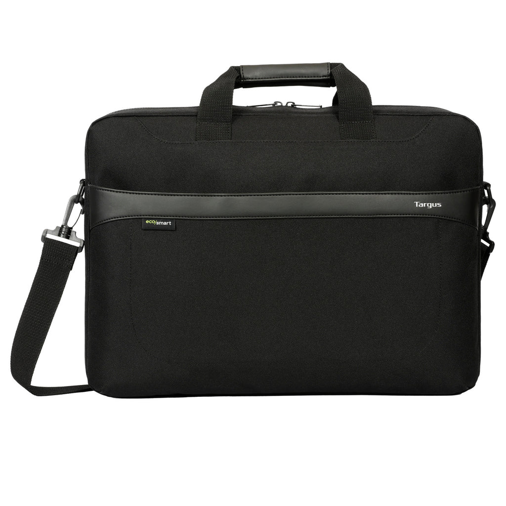 Targus GeoLite EcoSmart slim brief laptop bag in black