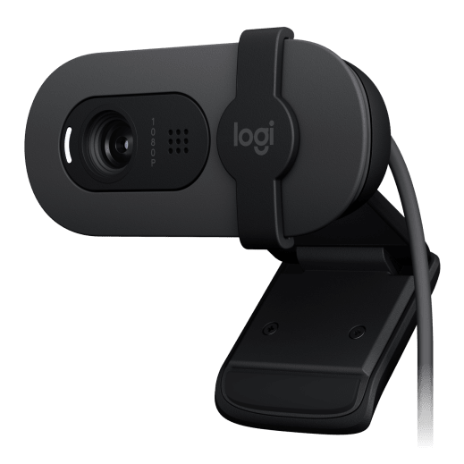 Logitech Brio 105 Full HD 1080p business webcam in graphite