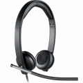 Logitech H650e professional stereo USB headset in black
