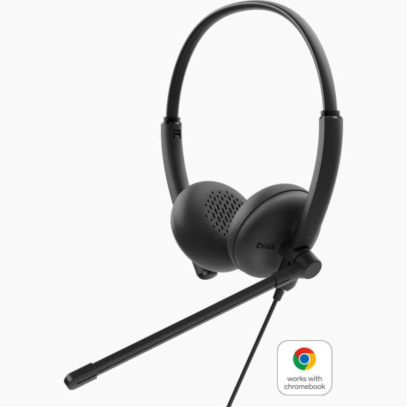 Dell Wired Headset WH125 in black
